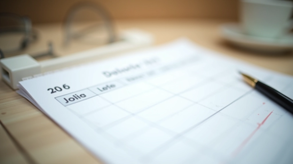 Kalendorius ir sąrašas su nuspaudomais datą ir tikslais